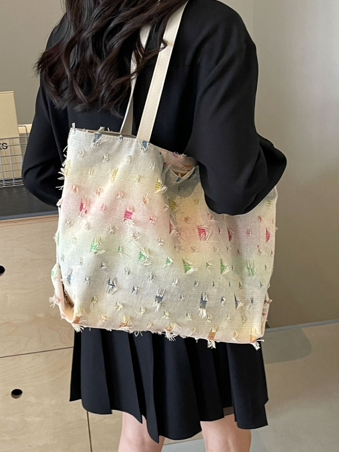 Rainbow Color Tote 5